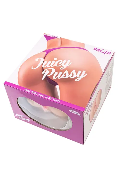 Masturbator realan Juici Pussi Paula, TPE, telesni, 15 cm