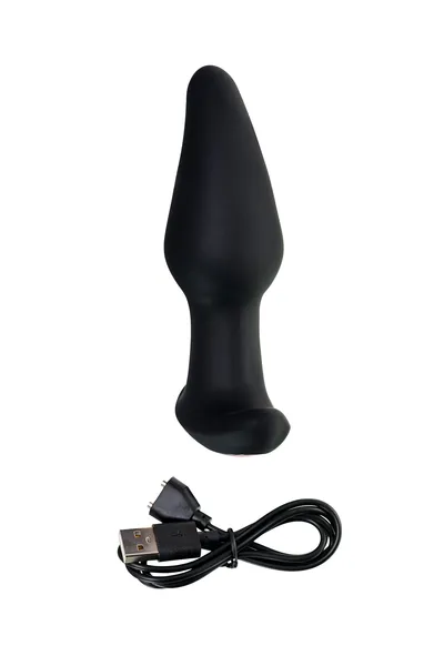 Erotist Hurricane analna čaura sa efektom rimminga, silikon, Crna, 14 cm