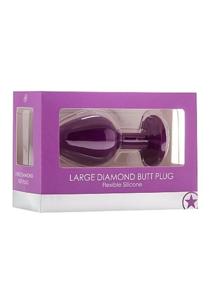 Diamond Butt Plug kristalni Analni čep (veliki)