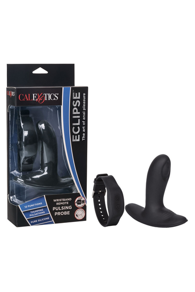 Masažer prostate Pulsing Probe sa funkcijom pulsirajući uticaj i upravljanjem sa braslete