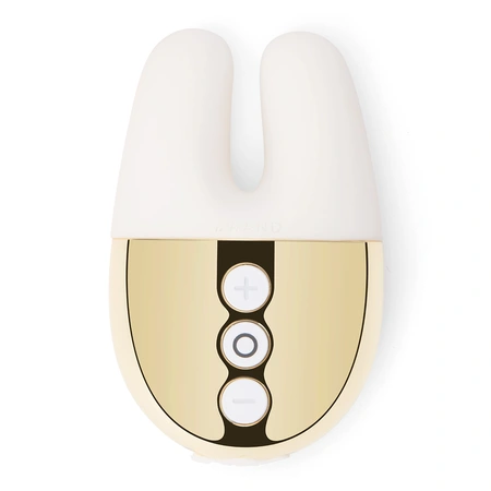 Dvostruki vibrirajući masažer Le Vand Double Vibe belo zlato