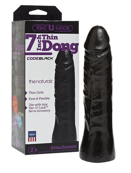 Dodatak za strapon sistema Dildo realista VAC-u-Lock Codeblack 18.29 cm