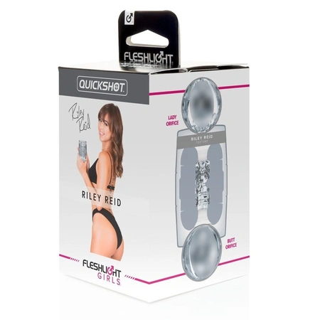 Masturbator Fleshlight Quickshot Riley Reid, vagina / anus