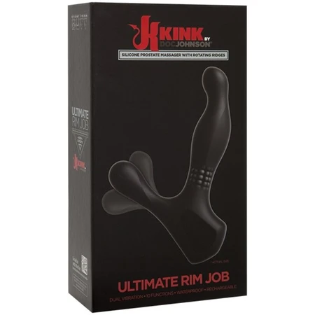 Vibracioni masažer prostate ergonomskog oblika sa funkcijom rimming kink-Ultimate Rim Job