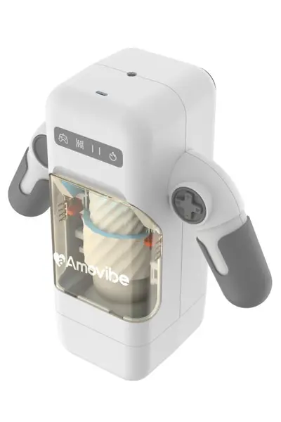 Inovativni robot masturbator Amovibe Game Cup, beli