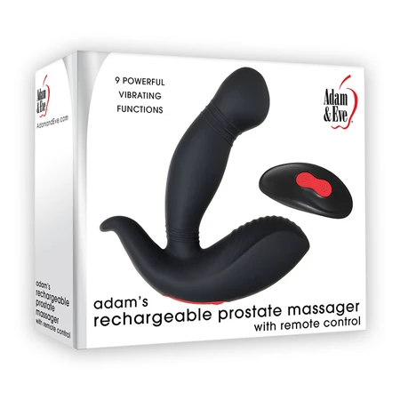 Adam Eve ADAM'S Rechargeable vibracioni masažer prostate sa daljinskim upravljačem