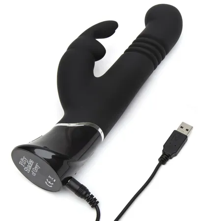 Vibrator za G-tačku Fifti Shades of Grei Greedi Girl je crn