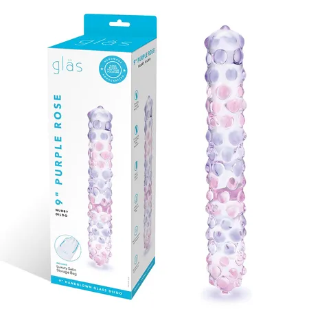 Dildo sa masažnim tačkama 9  Purple Rose