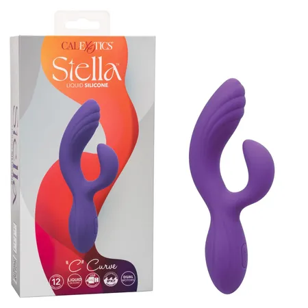 Vibracioni masažer STELLA LIQUID SLCNE DUAL CURVY