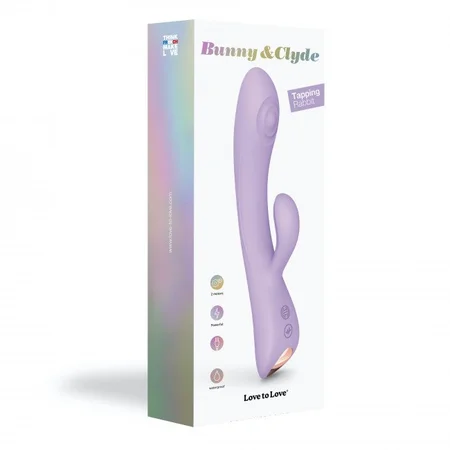 Vibrator zec Love to Love BUNNY CLYDE lila