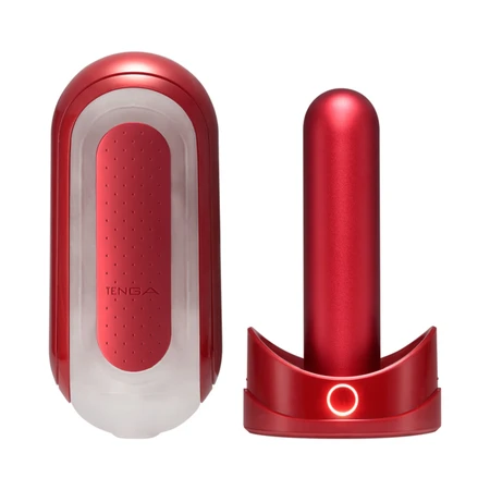 Tenga grejani Masturbator Flip Zero Red Varming