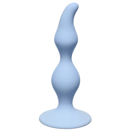 Analni čep Curved Anal plug Blue