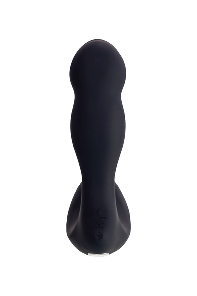 Vibracioni stimulator prostate sa Erotist Mounto daljinskim upravljačem, silikon, crni, 13,2 cm