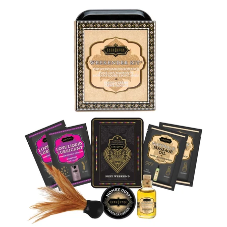 The Veekender Tin Can Vanilla set za putovanja i romantične susrete
