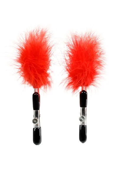 Stezaljke za bradavice Toifa Theatre, metal, crvena