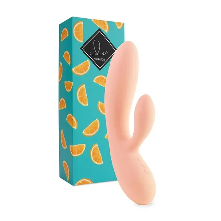 Vibromasažer sa dva nezavisna motora Lea Rabbit vibrator Citrus