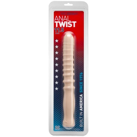 Analni dildo sa rebrastom texturom Anal Tvist