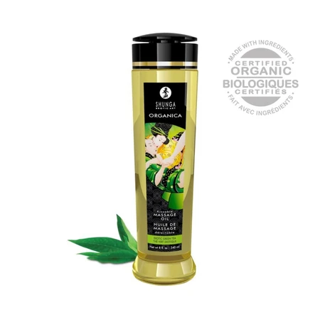Masažno ulje zeleni čaj organske serije 240 ML.