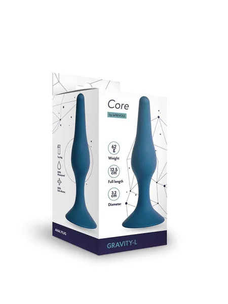 Graviti Analni čep, boja kobalt L