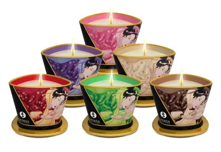 Shunga masažna sveća - latica ruže 170 ml