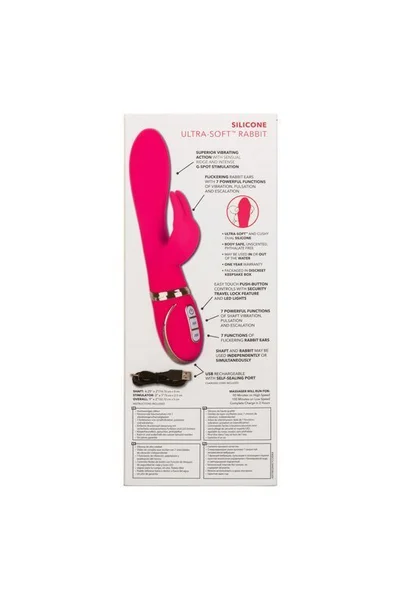 Ultra mekani punjeni vibracioni masažer Zec Ultra-Soft Rabbit