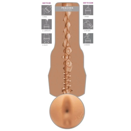 Masturbator Fleshlight Girls Autumn Falls Peaches, anus