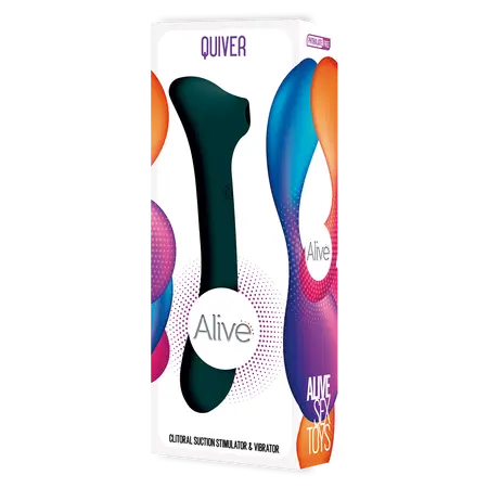 Vakuumski stimulator New Quiver Teal 11255AL