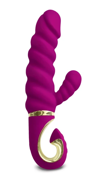 Zapanjujući vibrator Gvibe Gcandi-slatka malina, 18 cm ljubičasta