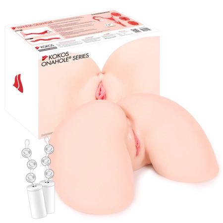 Hanna Onahole 002 Real Hips Masturbator pola i po sa dvostrukim slojem materijala sa vibracijama