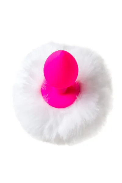 Analna čaura sa repom Todo bi Toifa Sveet Bunni, silikon, ružičasta, 13 cm, Ø 2,8 cm, 43 g