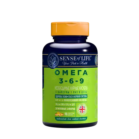 BAD Omega 3-6-9 esencijalne masne kiseline( Omega 3-6-9), 90 kapsula