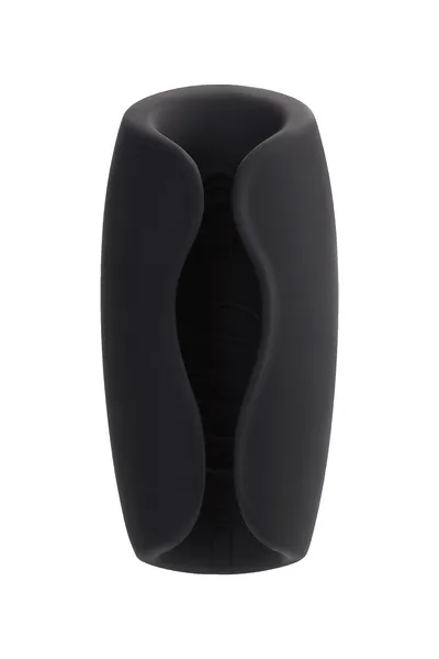 Erotist Hailstorm Masturbator sa električnom stimulacijom i vibracijom, silikon, Crna, 14,7 cm