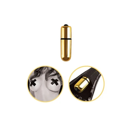 G - tange crne sa zlatom sa vibracijama vibrirajući set mikro tanga