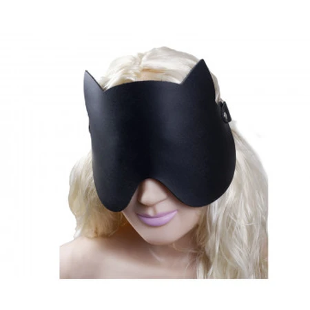 Mačka sitabella maska zatvorena crna koža