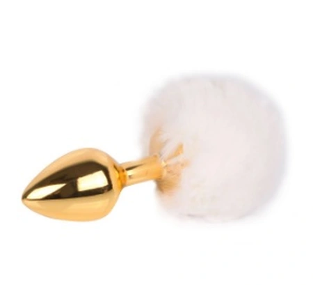 Analna čaura sa zlatnim zečjim repom od 7,5 cm