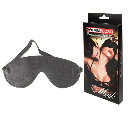 Notabubdsm maska za oči zatvorena Crna