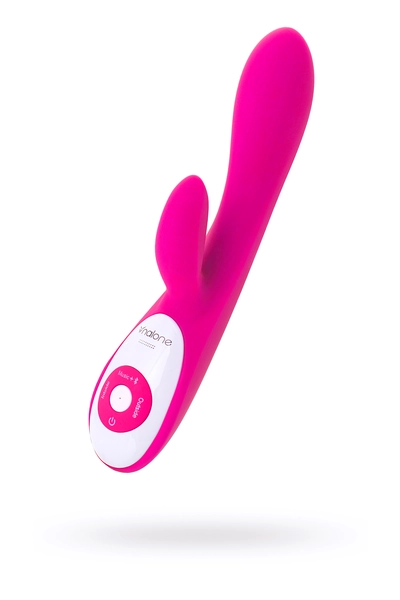 Nalone Rhithm Vibrator sa klitorisnim stimulatorom Silikonska ružičasta