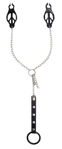 Stezaljke za bradavice i prsten za penis