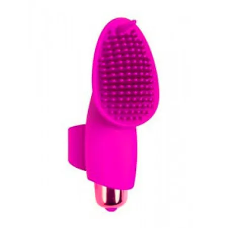 Vibromasažer na prst roze