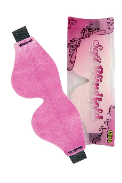 Soft Blindfold Hot Pink Pink Maska