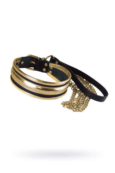 Ogrlica sitabella zlatna koža