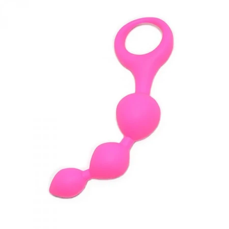 Analni lanac Love pacifier Pink 13cm