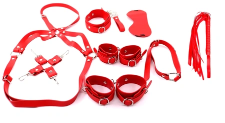 Komplet: lisiceokovimaskakljap-ramkaplet, ogrlica sa povodcem fixatorportupeja