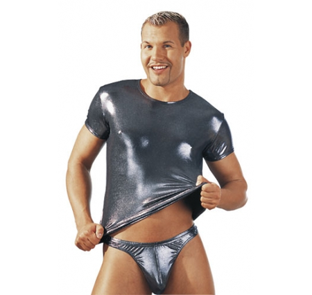 Muška majica Srebrna s