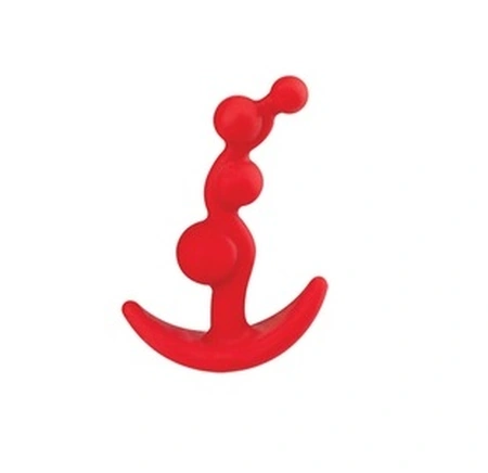 Stimulator Analni lovetoi crvena 10 cm