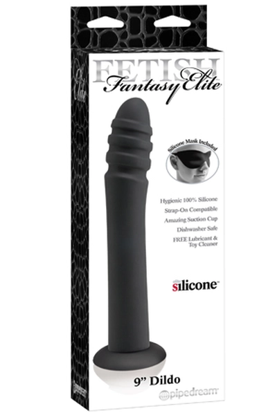 Fetish Fantasi Elite 9  mlaznica za Strapon Crna