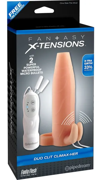 Vibronasadka fantasy x-tensions duo clit climax-her telesna