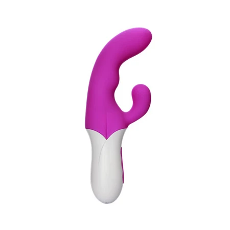 Vibrator sa klitoralnim stimulatorom režima roze