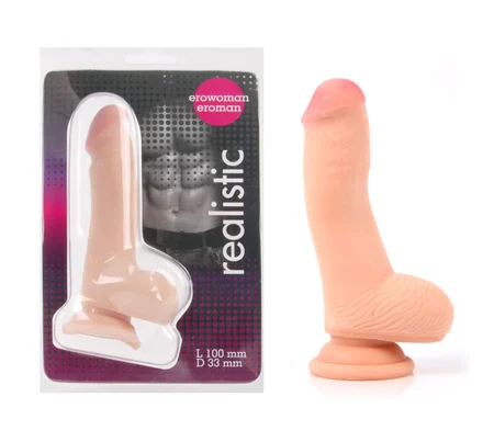 Dildo Analni iz kiberkože 13,5 cm