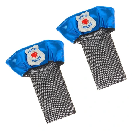 Čarape policajac crna mreža